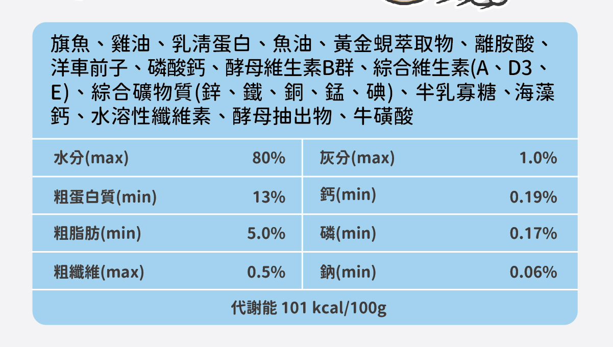 ✔ 陪心特調慕斯質地，方便幼貓舔食 ✔ 零澱粉、零穀物、無添加爭議性膠類 ✔ 最符合幼貓一餐所需的營養主食罐 ✔ 懷孕母貓、瘦弱成貓、手術虛弱貓也能吃 ✔ 符合AAFCO&NRC建議之營養標準