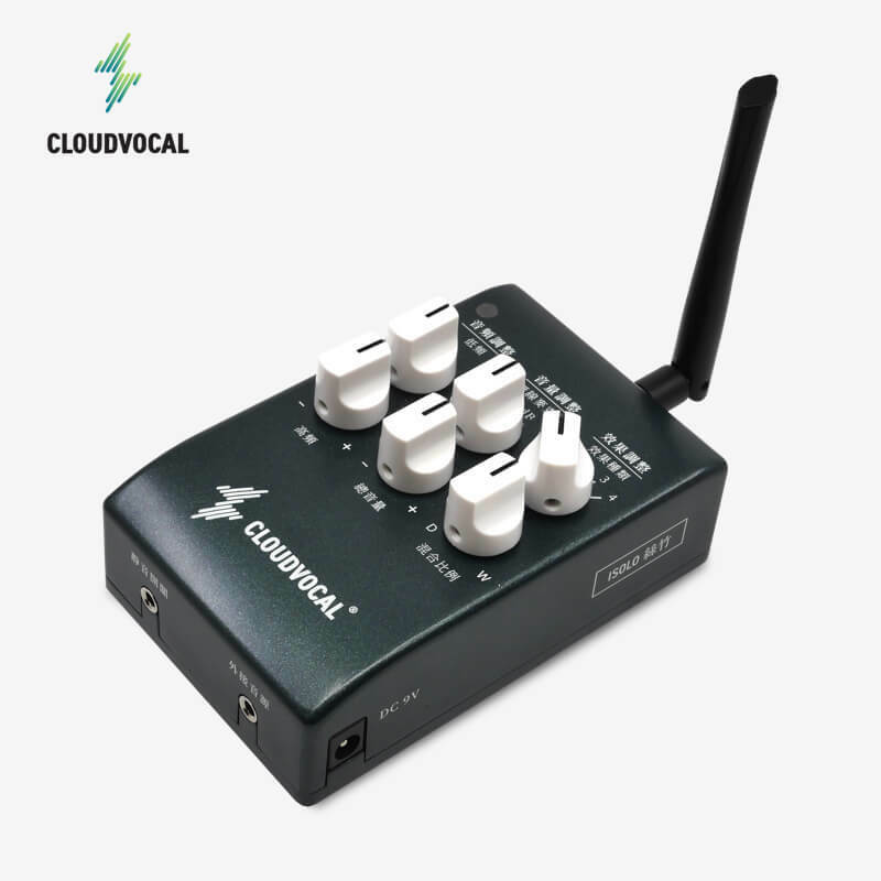 ISOLO 絲竹無線演出系統 麥克風 無線收發器 帶空間效果器  國樂 樂器 收音 二胡 月琴 琵琶 竹笛 古箏