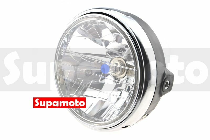 -Supamoto- D606 CB400 7吋 H4 大燈 街車 圓燈 復古 黃蜂 檔車 重機 雲豹 野狼 KTR