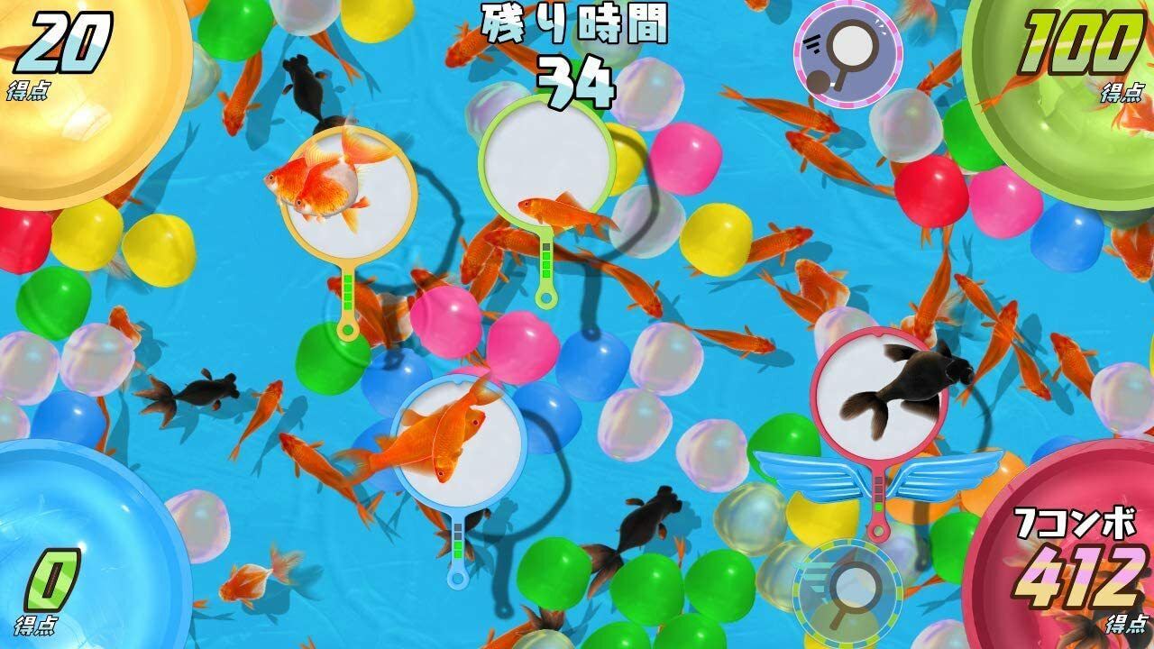 NS THE小遊戲大集合 4 in 1 日文版