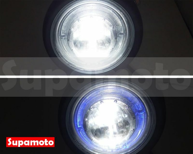 -Supamoto- D610 LED 大燈 天使 光圈 頭燈 改裝 天使眼 魚眼 復古 野狼 咖啡 英倫 CAFE