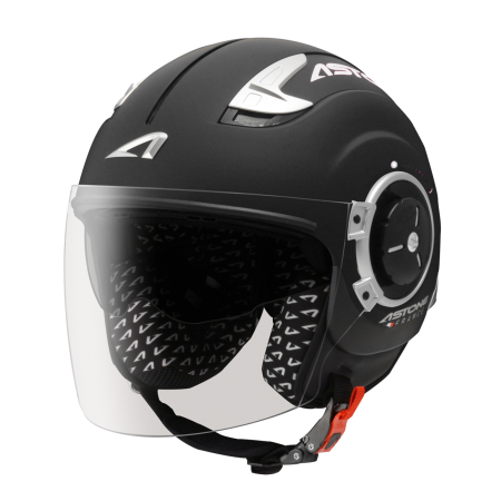 ASTONE DJ11 平光黑白 3/4罩