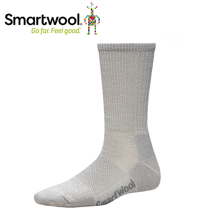 Smartwool 美國 超輕型徒步中長襪 女款 淺灰 保暖/彈性舒適/透氣快乾/抗臭 44SW453039