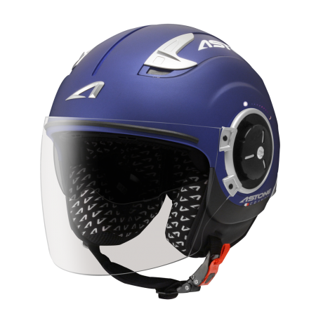 ASTONE DJ11平光藍 3/4罩