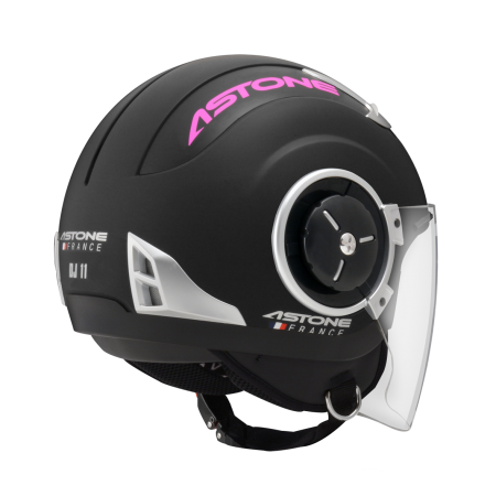 ASTONE DJ11 平光黑桃紅 3/4罩