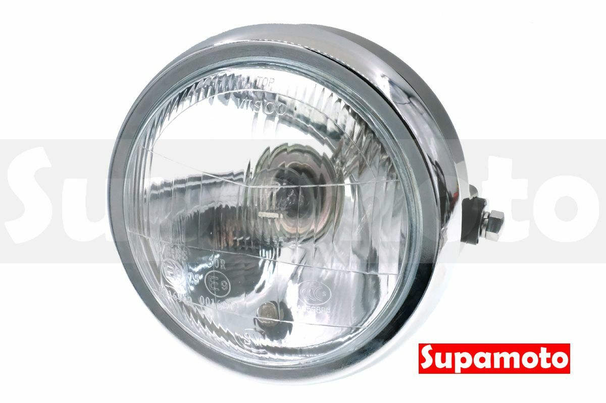 -Supamoto- D625 大燈 街車 CB400 圓燈 復古 黃蜂 檔車 重機 雲豹 野狼 KTR