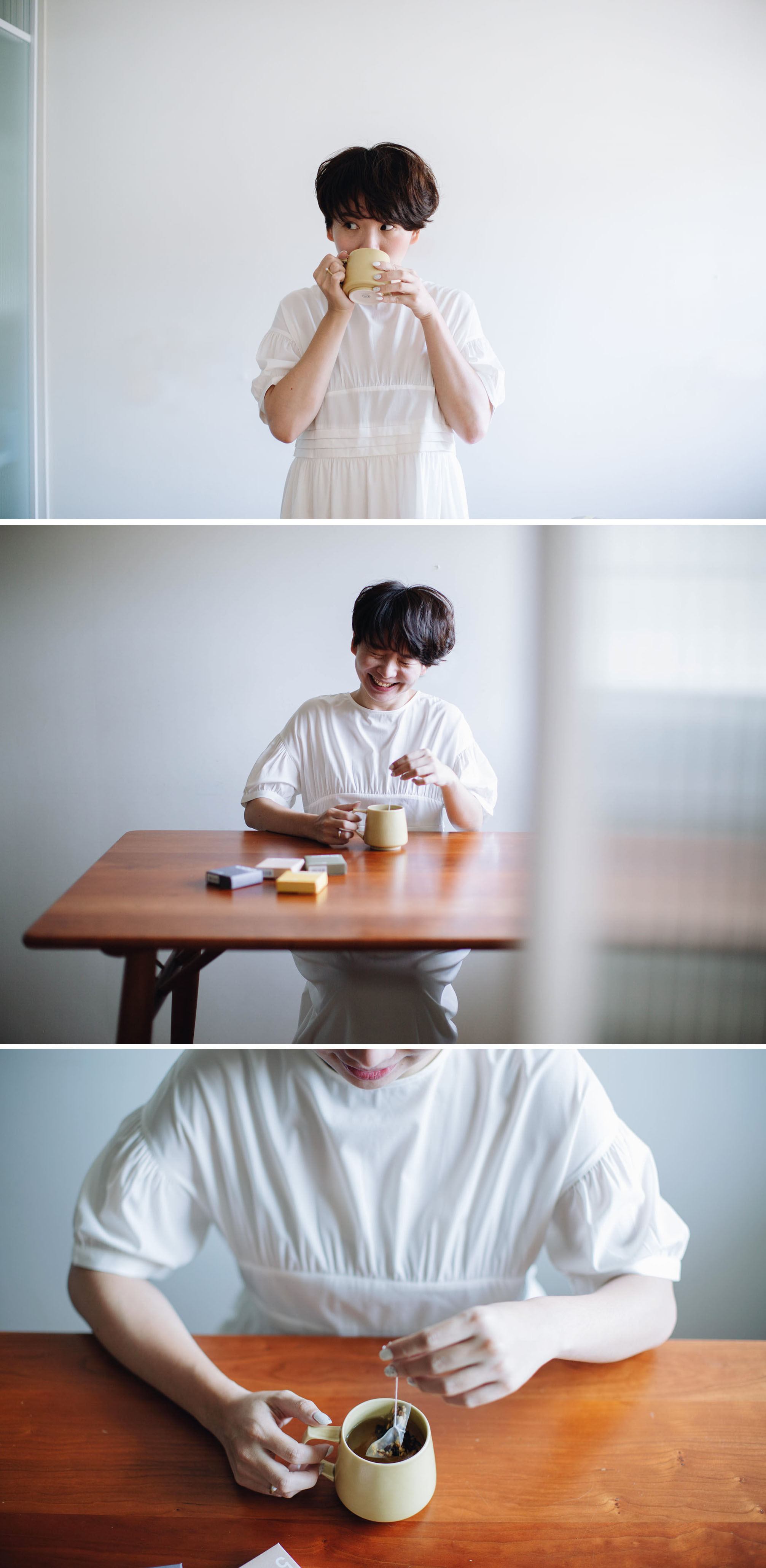 美好軟時光腰飾洋裝-天晴