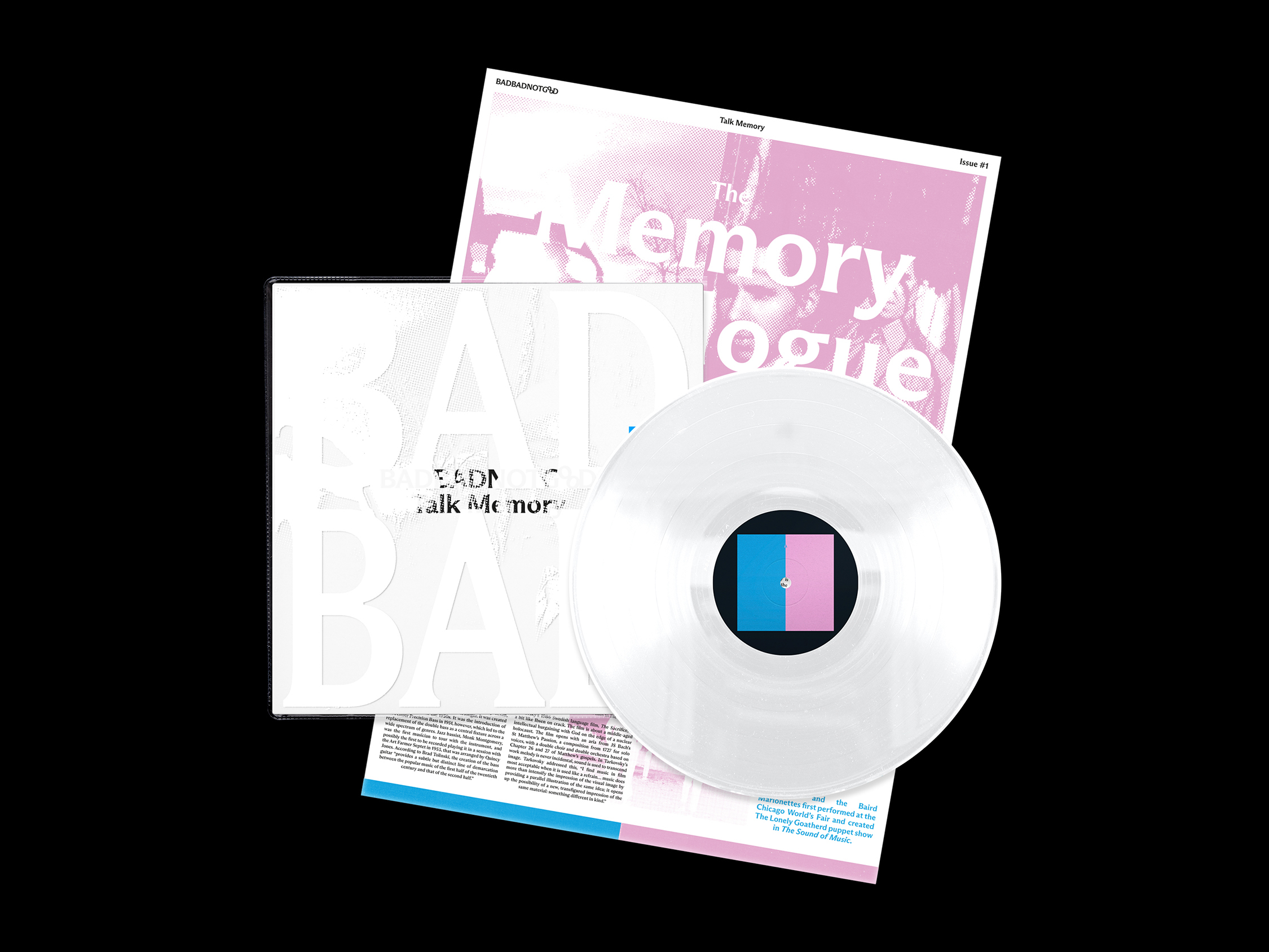 BADBADNOTGOOD《Talk Memory》（白膠2LP）