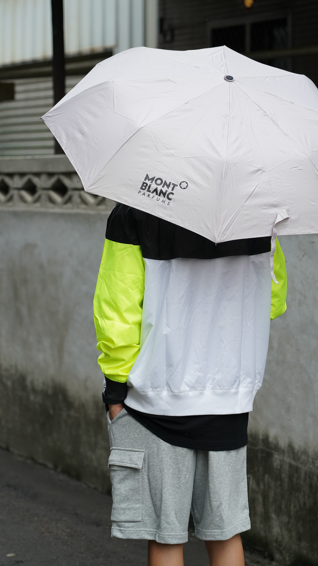 #現貨 MONTBLANC 萬寶龍 自動折疊傘