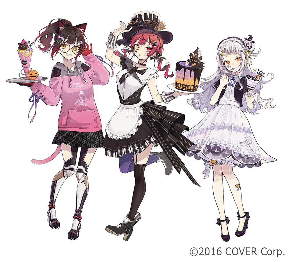 「現貨Crazy Sale」Hololive x Family Mart 萬聖節 立牌