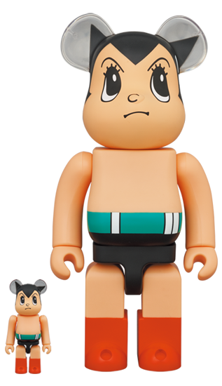 BE@RBRICK Astro Boy Brave Ver. 100％ & 400％