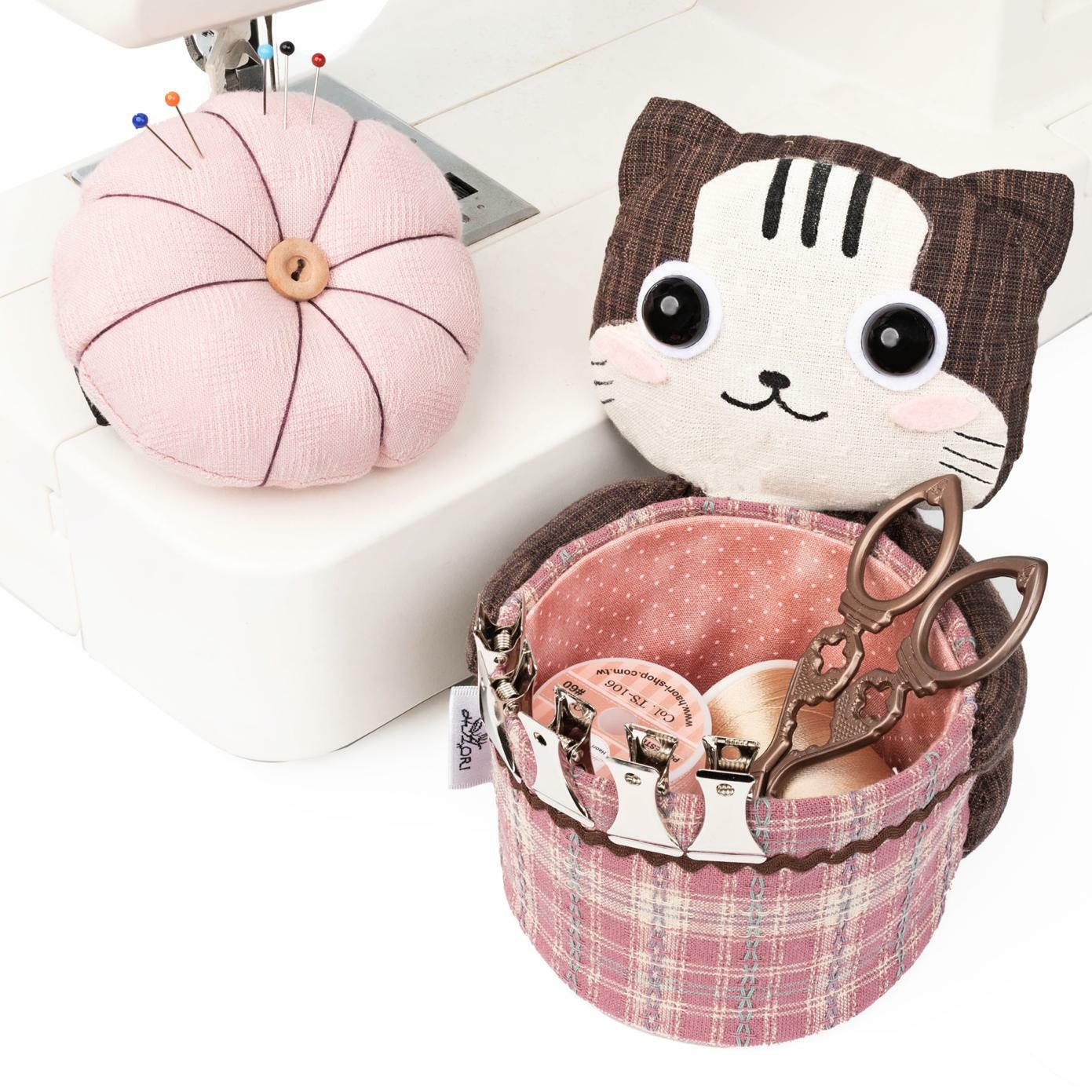 貓咪針插收納盒(材料包)/個