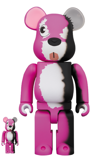 BE@RBRICK Breaking Bad Pink Bear 100％ & 400％