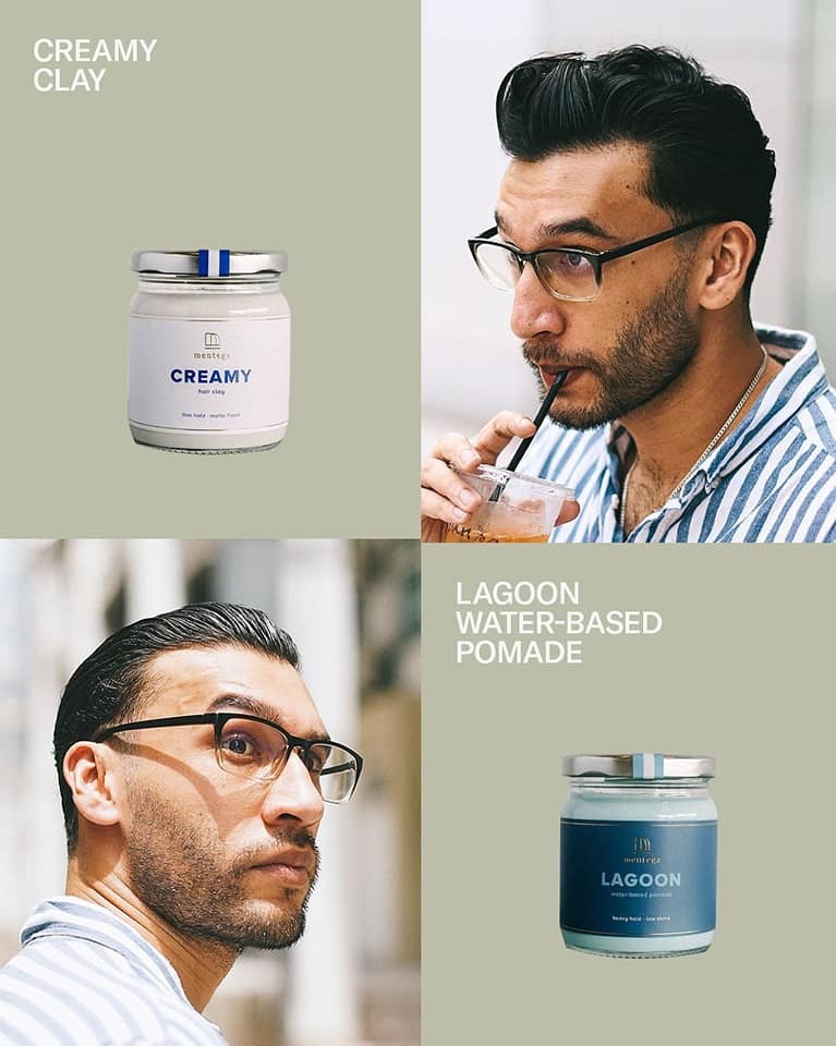 MENTEGA CREAMY HAIR CLAY 奶油般順滑髮泥 6oz