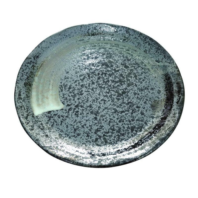 油滴天目淺瓷盤