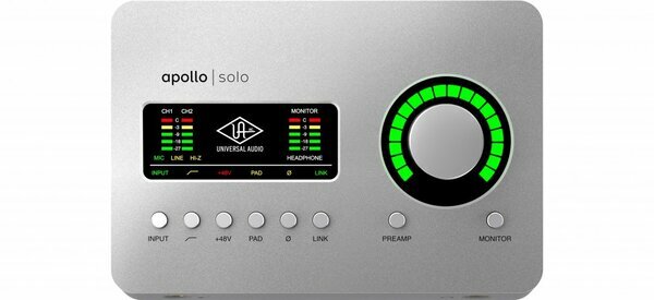 Universal Audio Universal Audio Apollo Solo USB 錄音介面 Heritage — 三峽麥克風