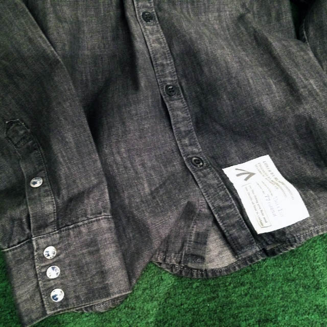 🔥 清貨減價 CLEARANCE SALE : LUKER by NEIGHBORHOOD W REPAIR C SHIRT (BLACK DAMAGED) - SIZE M IN STOCK NOW (現貨發售中)