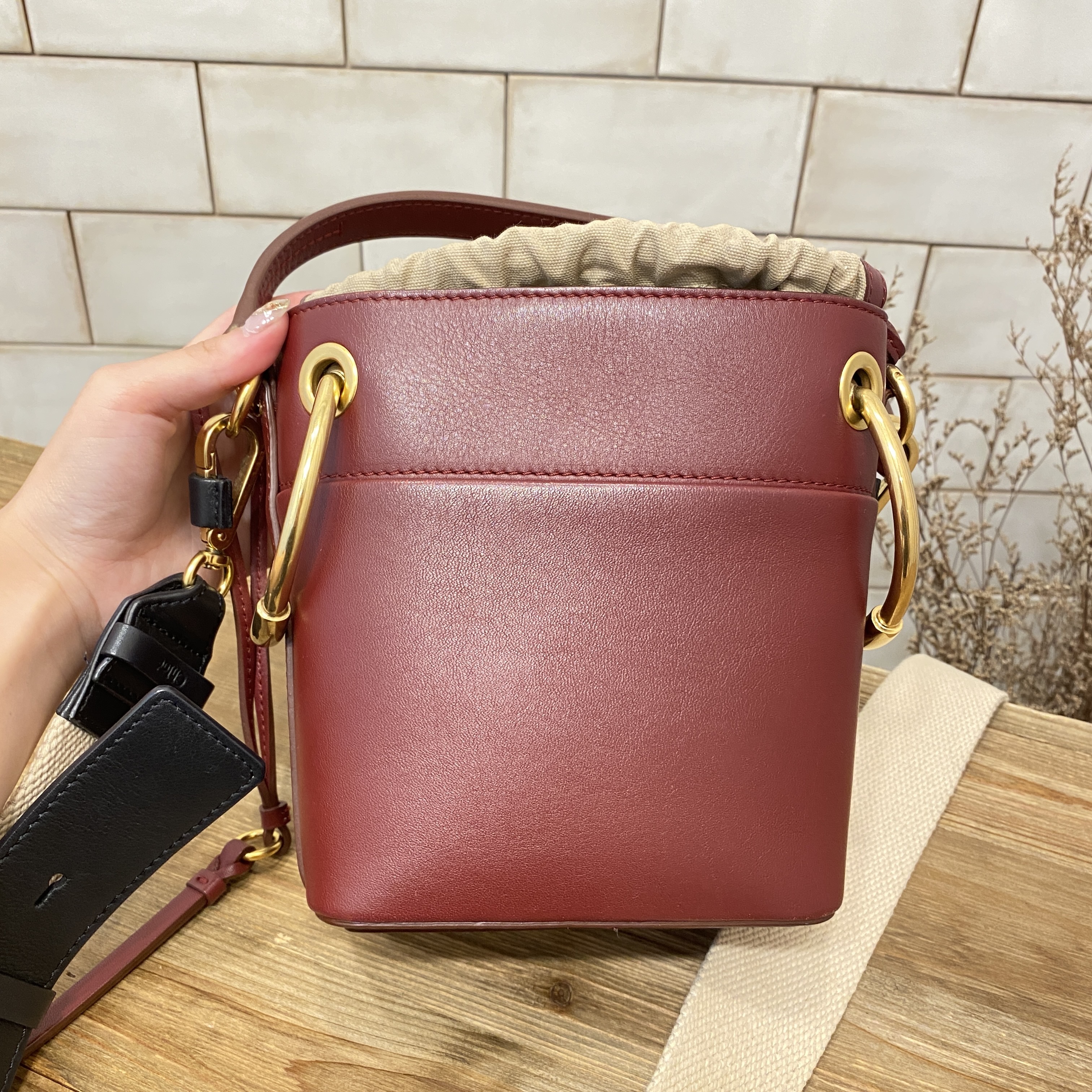 Chloe roy bucket on sale mini