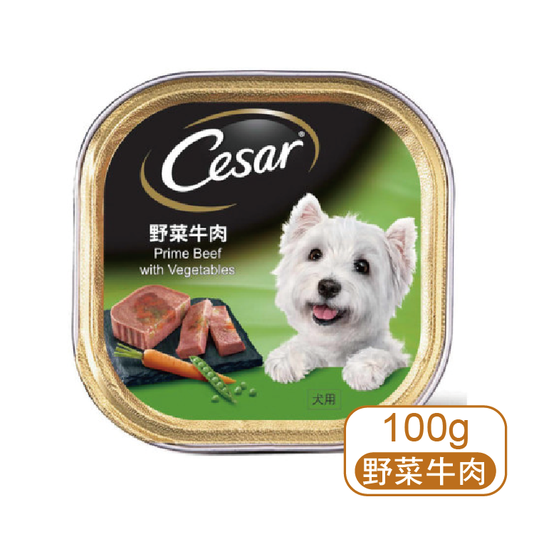 【西莎】狗罐頭-野菜牛肉100g