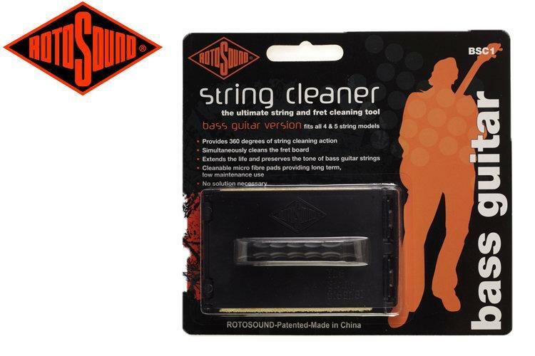 英國ROTOSOUND 貝士弦清潔組、指板清潔器 適用四弦、五弦貝斯 BSC1