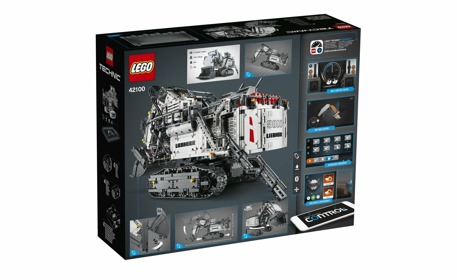 [飛米樂高積木磚賣店] LEGO 42100 Technic-Liebherr R 9800 挖掘機