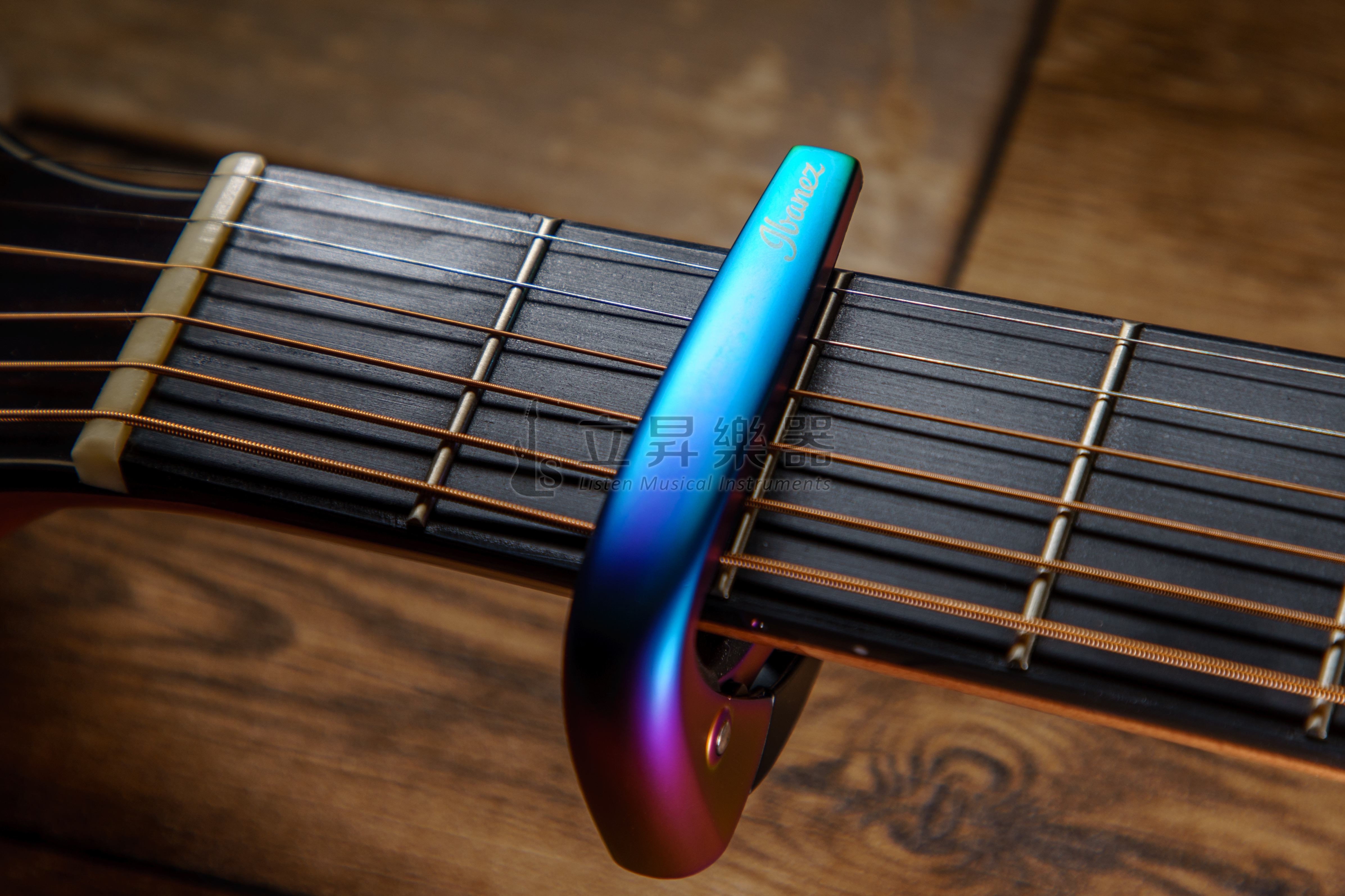 CAPO CAPO 移調夾 Ibanez IGCX10CT1 彩鈦 彈簧式 扳機式 民謠 古典 電吉他 三用移調夾 第 5 張圖片｜三峽吉他 / Bass