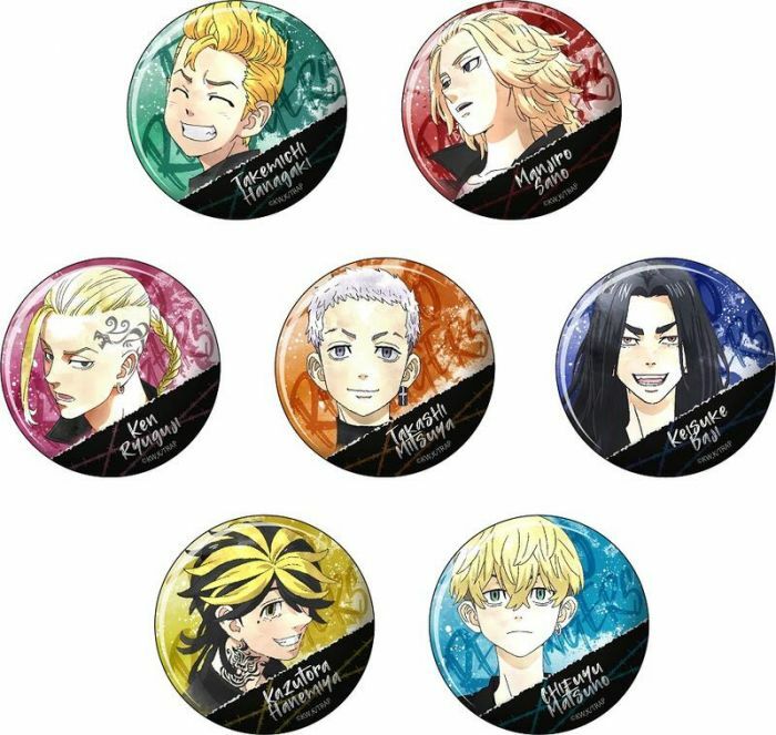  TWINCRE 日版 盒玩 東京復仇者 徽章 濕色系列 全7款 隨機出貨