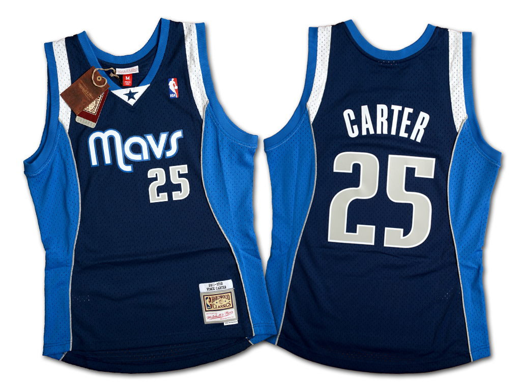 Mitchell & Ness 達拉斯獨行俠隊 Vince Carter 2011-2012 復刻 Swingman 球衣