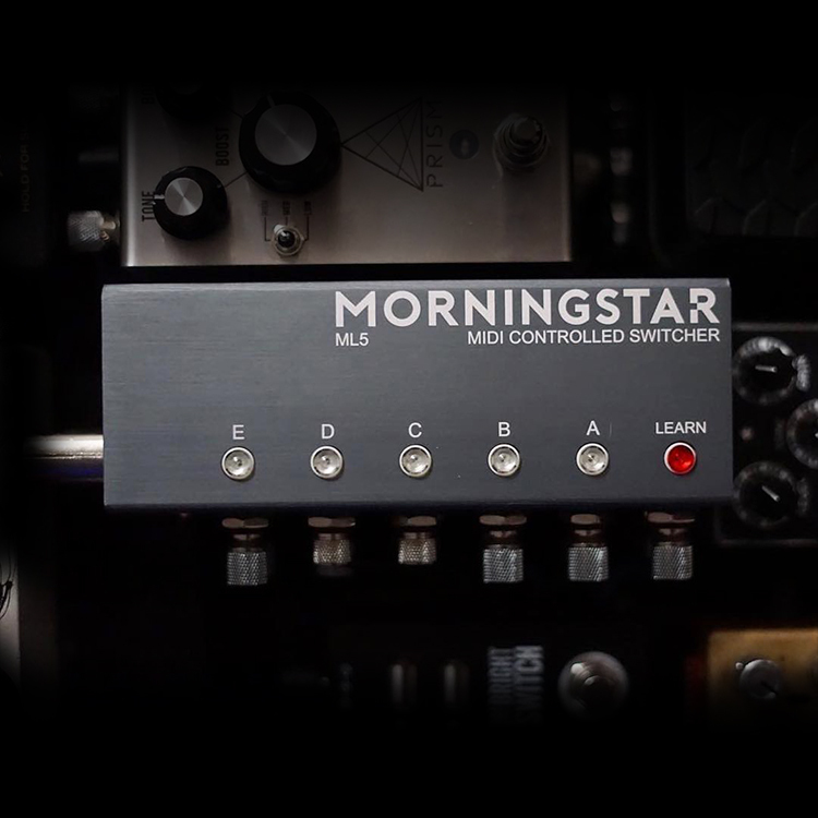 MorningStar ML5 MIDI 迴路控制器