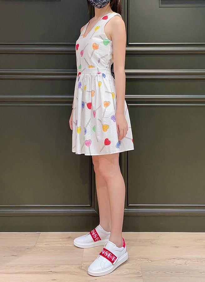 LOVE MOSCHINO 棒棒糖無袖洋裝