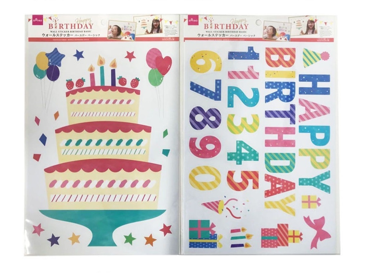 生日裝飾壁貼