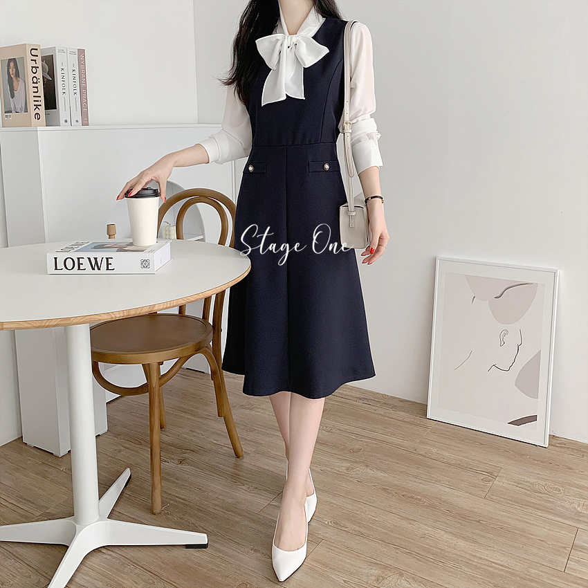 韓國製🇰🇷OP2064 背心型連身裙款 (2色)