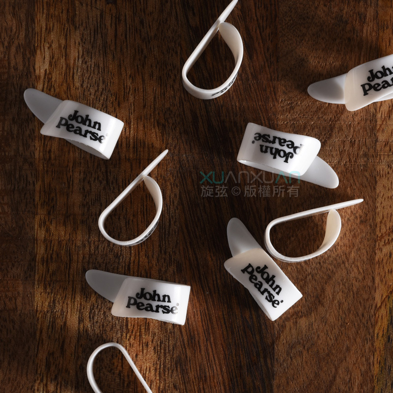 John Pearse JohnPearse PICK 白色經典款 拇指專用 第 3 張圖片｜三峽吉他 / Bass