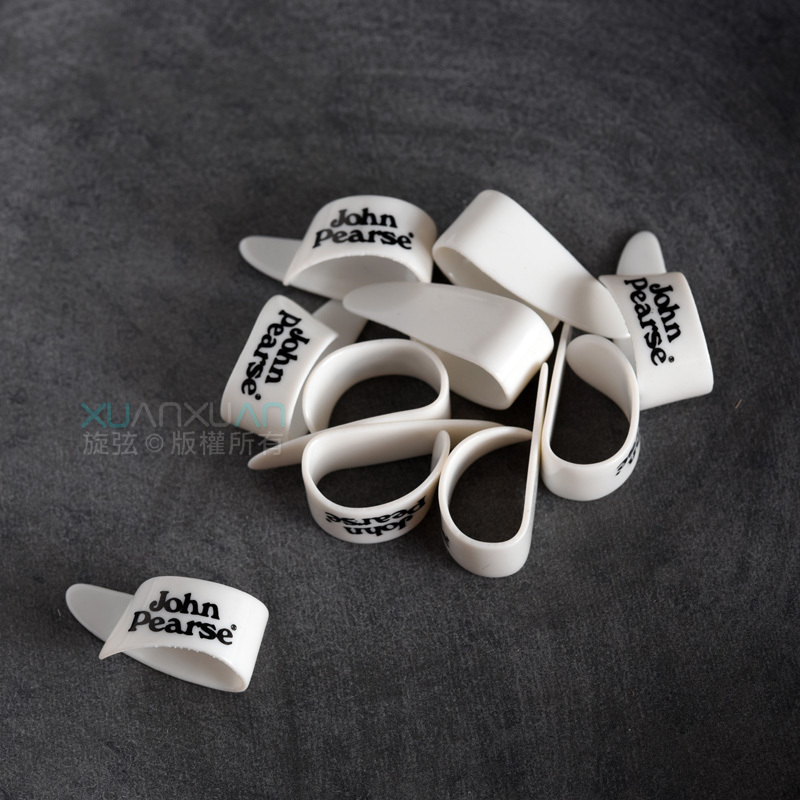 John Pearse JohnPearse PICK 白色經典款 拇指專用 第 4 張圖片｜三峽吉他 / Bass