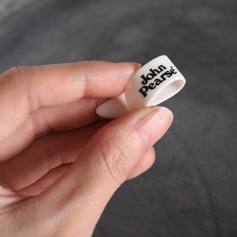 John Pearse JohnPearse PICK 白色經典款 拇指專用 第 5 張圖片｜三峽吉他 / Bass