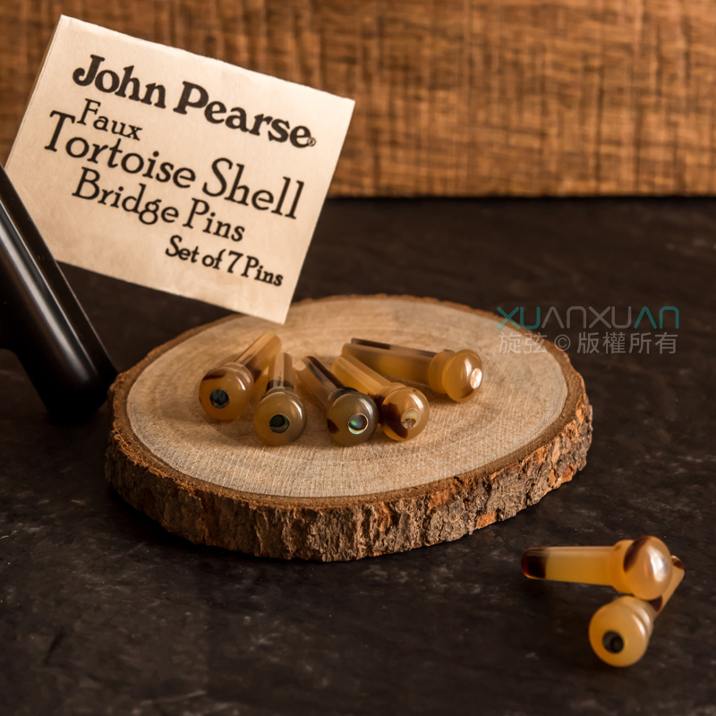 John Pearse JohnPearse 止弦釘 人造玳瑁 Faux Tortoise 第 2 張圖片｜三峽吉他 / Bass