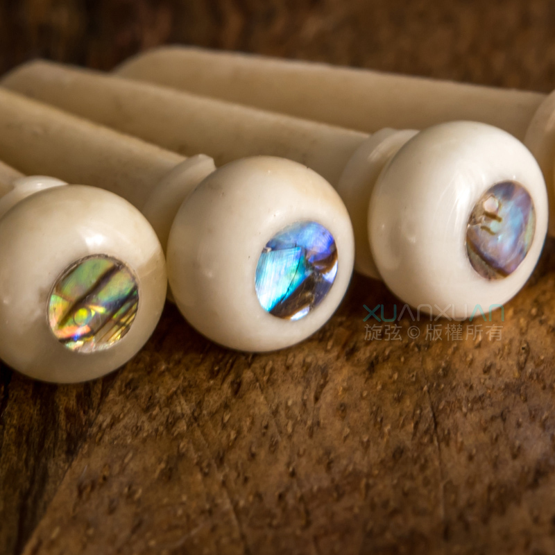 John Pearse JohnPearse 止弦釘 駱駝骨 Camel Bone 附真皮皮套 — 三峽吉他 / Bass