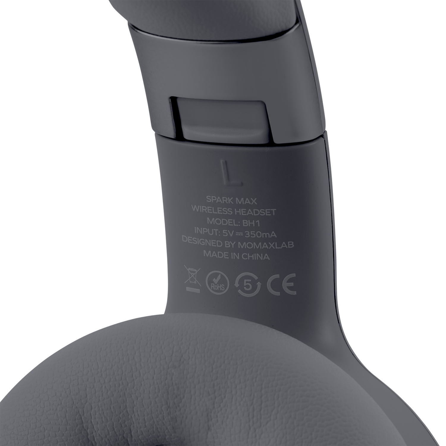 Spark max. Wireless Max. Наушники Momax Spark TWS серые