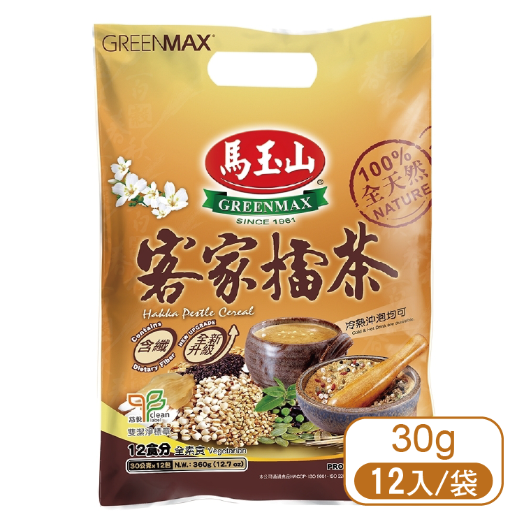 【馬玉山】客家擂茶 (12入/袋)