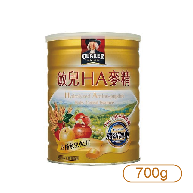 【桂格】敏兒HA麥精五種水果配方  700g