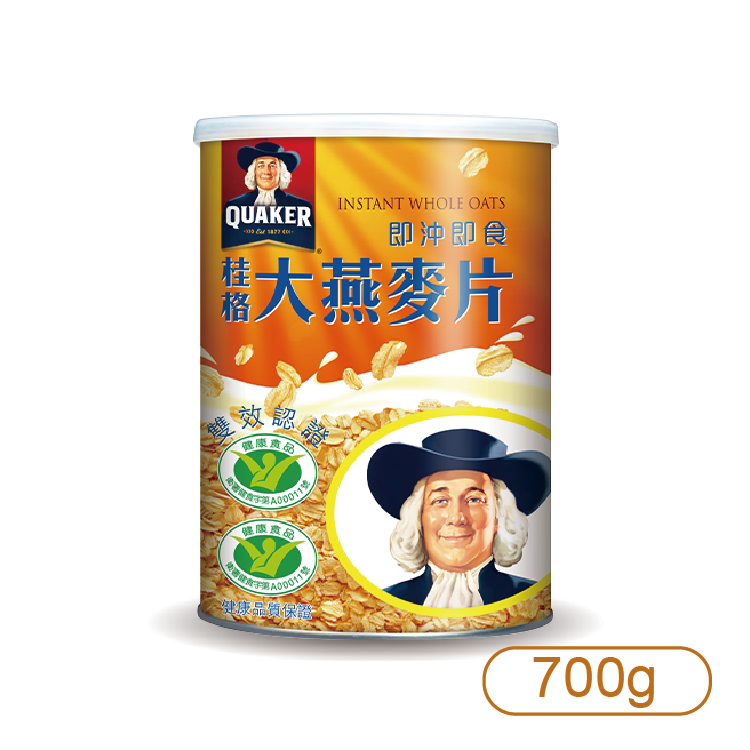 【桂格】雙認證大燕麥片 700g