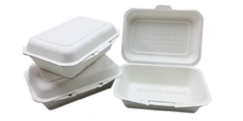 Biodegradable and Compostable Lunch Box 1LB500