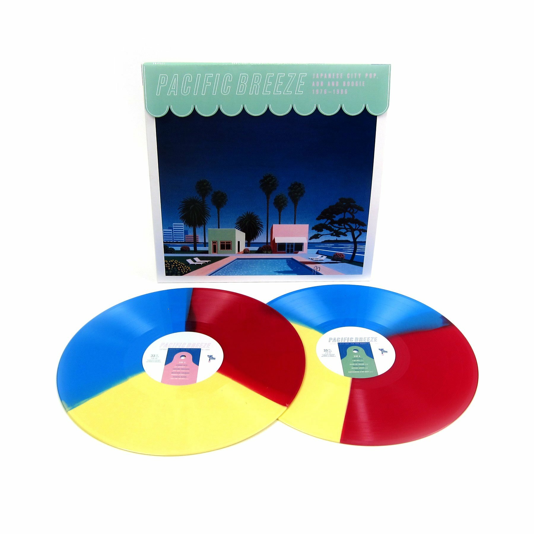 V.A.《Pacific Breeze : Japanese City Pop, AOR & Boogie 1972-1986》（Beach Ball彩膠2LP）
