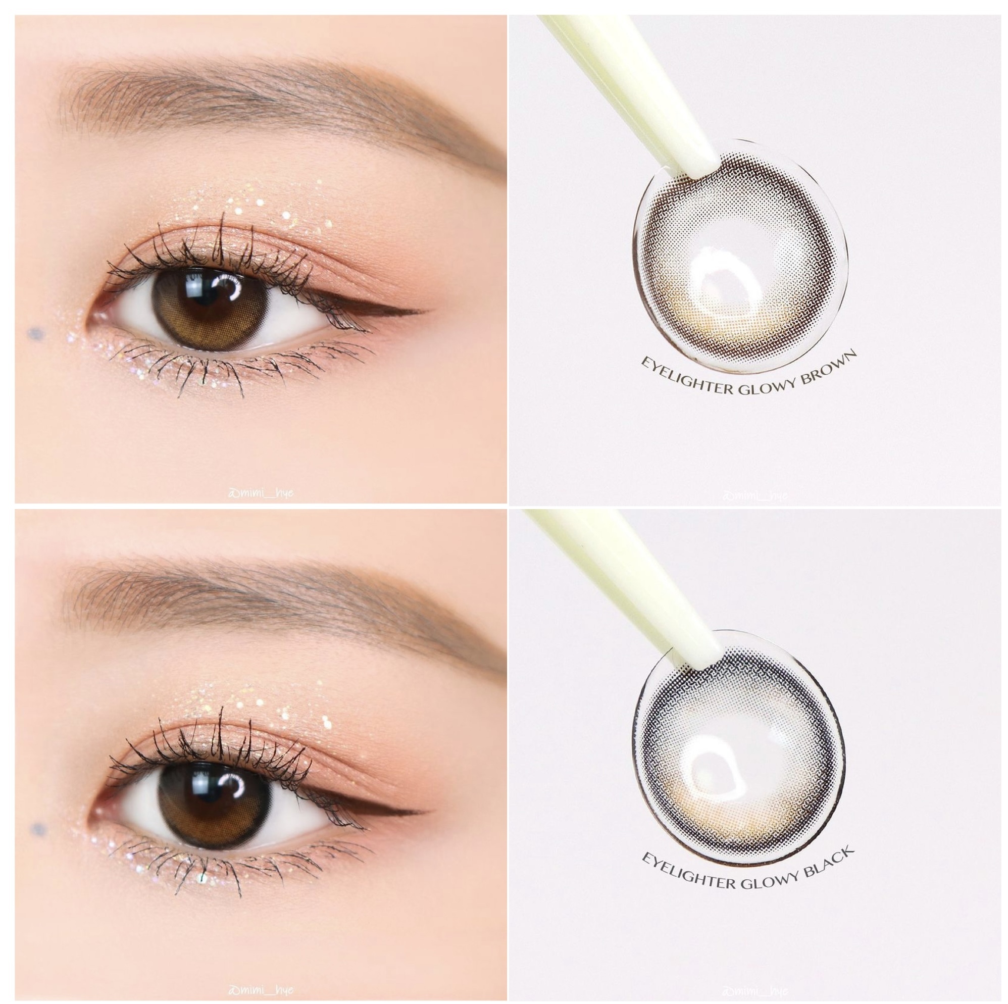 Olens Glowy 1DAY 20PCS《LIGHT UP YOUR EYES》 (日/Day)