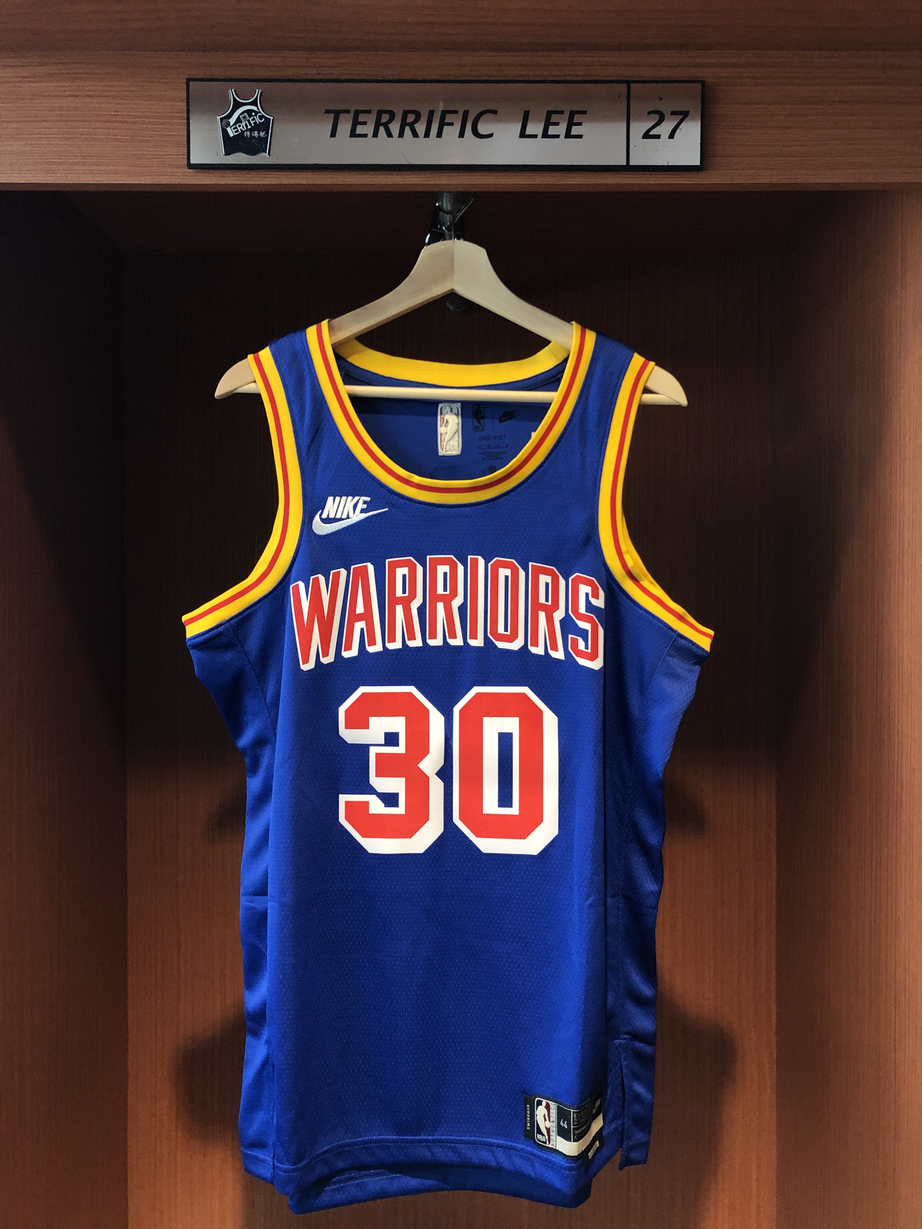 NBA球衣 Stephen Curry 金州勇士復古 HWC Nike Swingman 球迷版 熱轉印 全新 破紀錄款