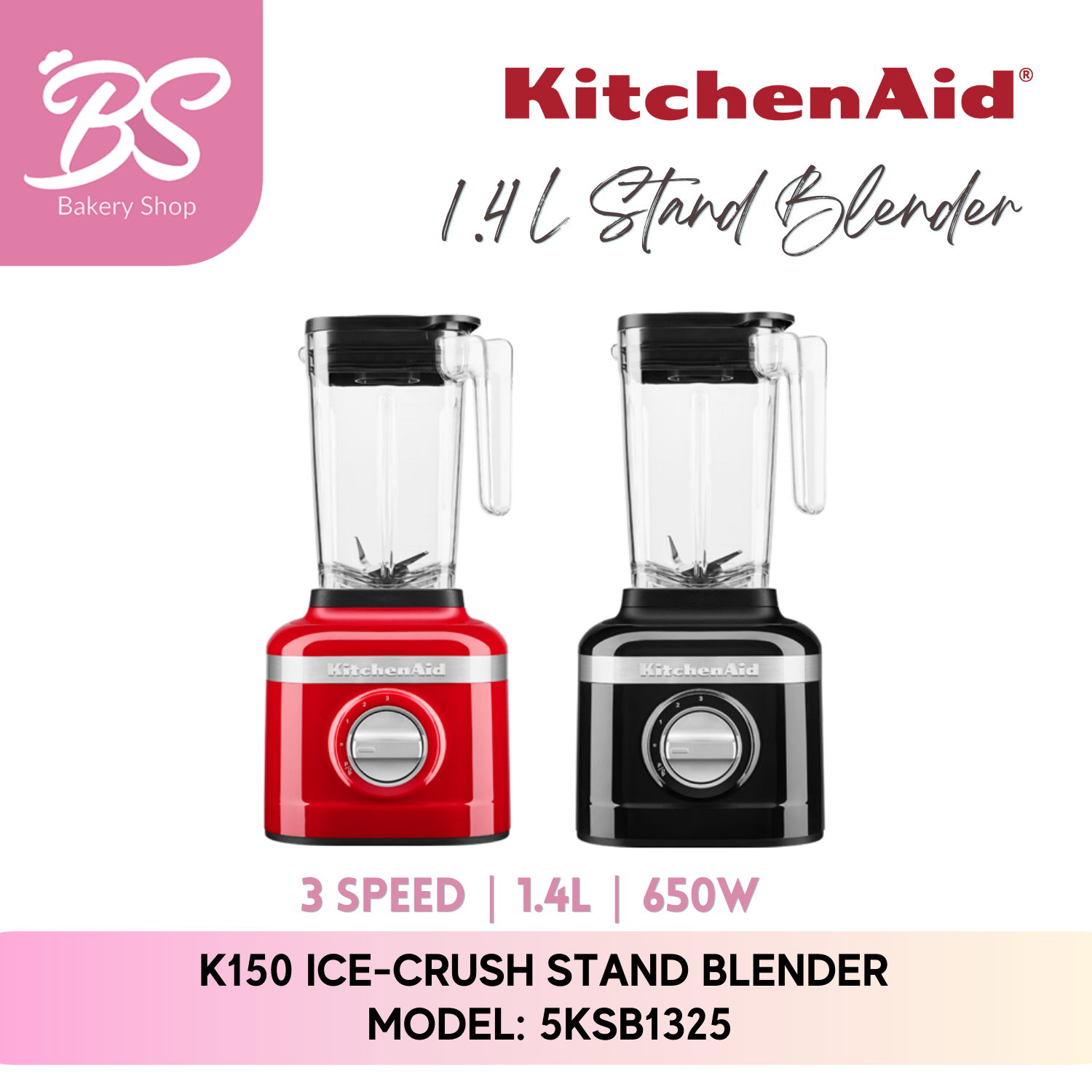 K150 3 Speed Ice Crushing Blender