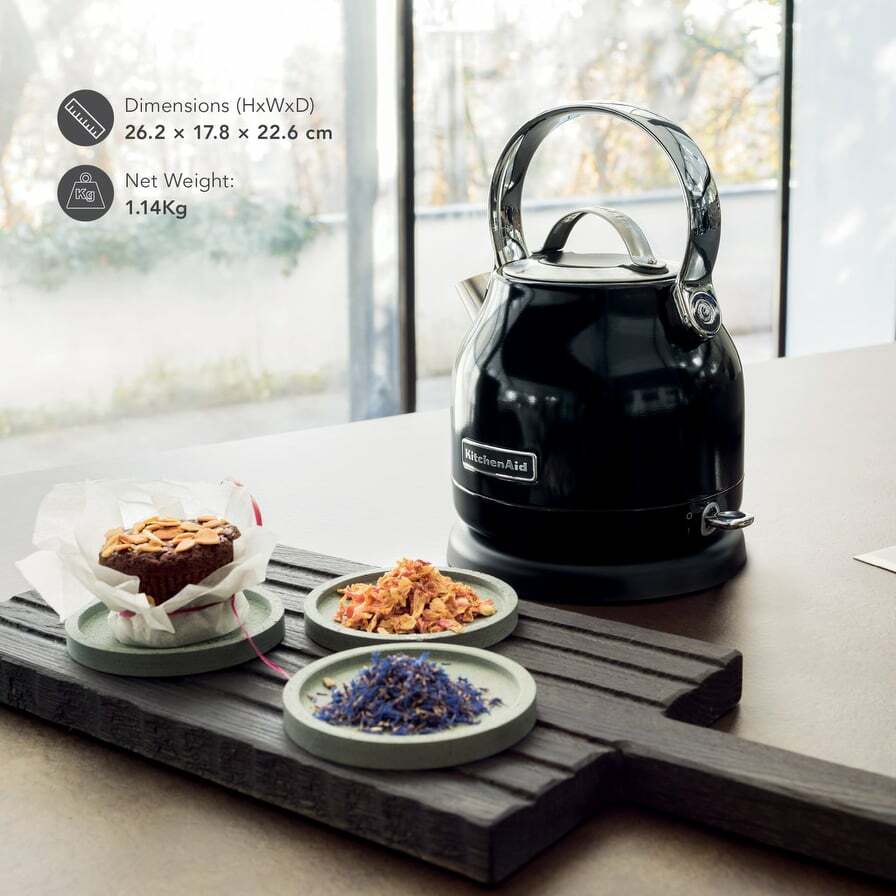 【KitchenAid Small Space Electric Kettle (1.25L)】 5KEK1222