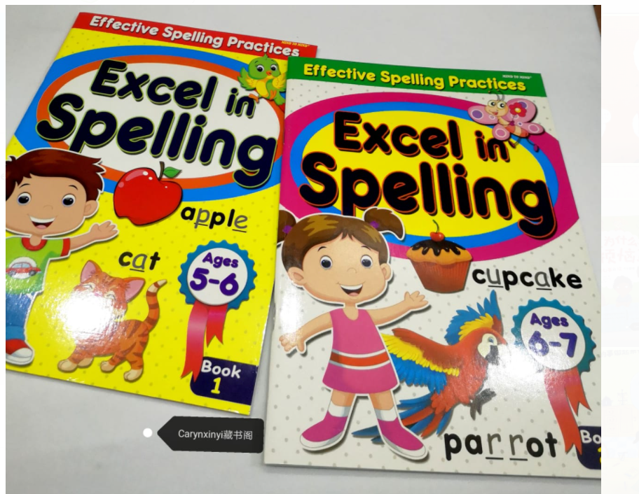 Excel in Spelling (一套2本）