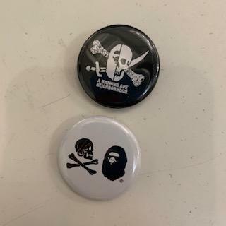 A BATHING APE x NEIGHBORHOOD BADGES - IN STOCK NOW (現貨發售中)
