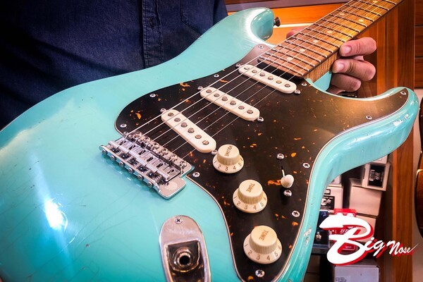 Xotic Xotic XSC-1 Sea Foam Green Heavy Aged #914R Xotic吉他 — 三峽吉他 / Bass｜YA! 玩音樂